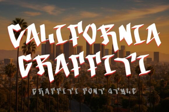 California Graffiti: A Modern Font for Creative Expression