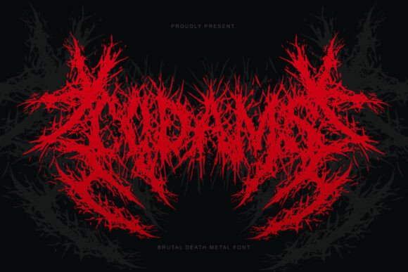 Codams: Unleashing Chaos Through Typography in Brutal Death Metal and Beyond
