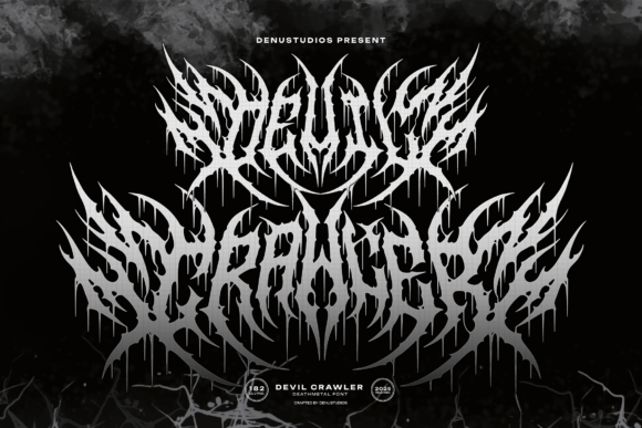 Devil Crawler: A Font of Intensity and Darkness