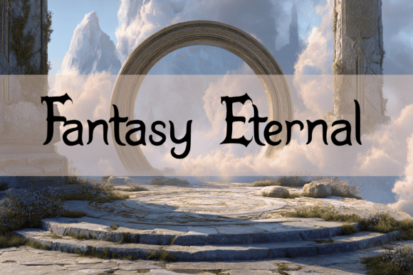 Fantasy Eternal: A Font for the Enchanted and the Elegantly Adventurous