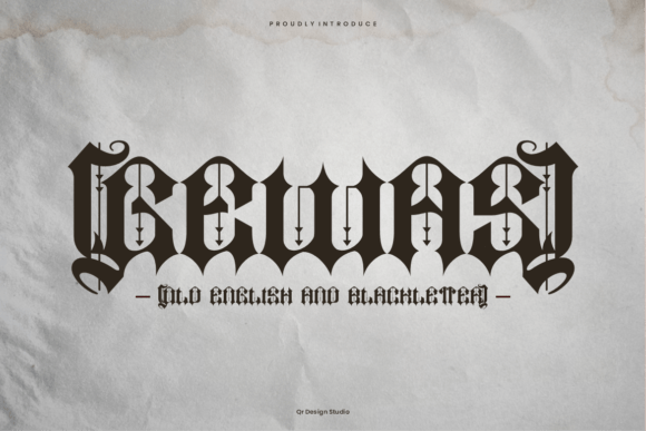 Gewas Font: A Bold and Authentic Display Choice