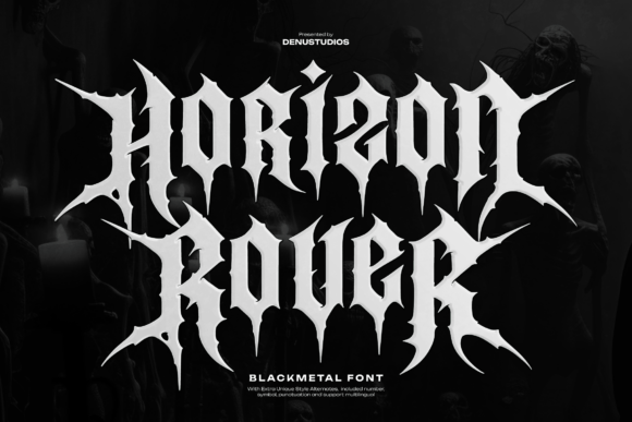 Horizon Rover: The Font That Brings Brutality to Visual Design