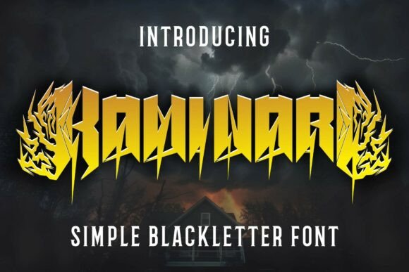 Kaminari: The Bold Display Font That Captures Urban Energy