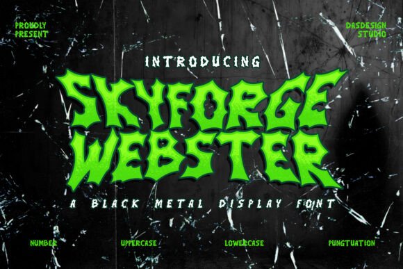 Skyforge Webster: The Dark Design Weapon for Gothic and Extreme Visuals