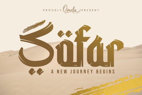 Sofar: A Modern Arabic Style Font for Islamic Design and Creative Projects