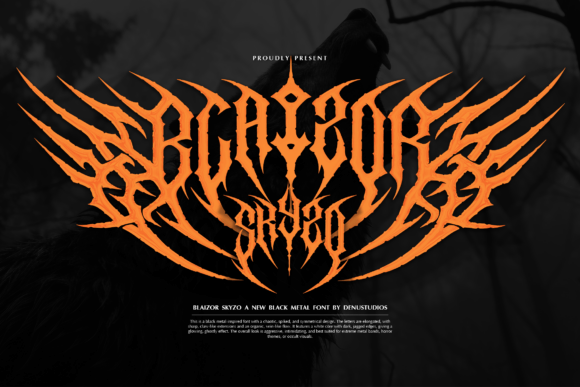 Unleashing the Power of Blaizor Skyzo: A Font Designed for Impact
