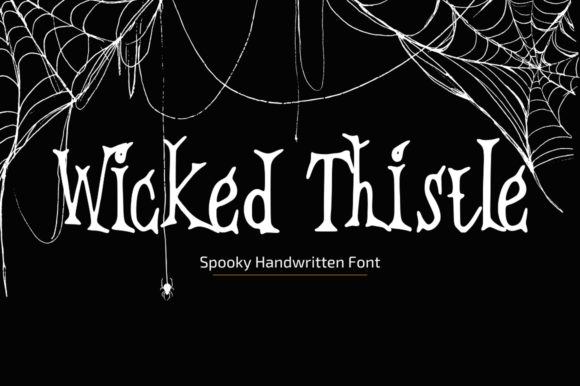 Wicked Thistle Font: A Unique Typographic Choice for Spooky and Mystical Designs